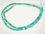 Squarely Faceted Turquoise Beads (30cm) - Image 3