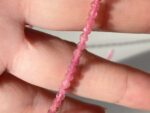 Faceted Pink Tourmaline Beads (30cm)