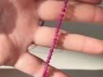 Faceted Ruby Beads (30cm)