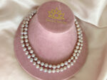 Lavender Freshwater Pearl Necklace – 75 cm, Round 6–7 mm Pearls, Hand-Knotted, High Lustre - Image 3