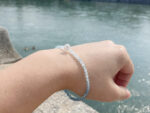 Faceted Aquamarine Beads – 3 mm Round, 30 cm Strand, Light Blue Gemstone for Jewelry Making - Image 2