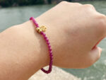 Faceted Ruby Beads (30cm) - Image 2